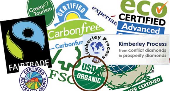 Certification logos