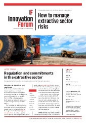 How to manage extractive sector risks