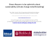 Eleven reasons to be optimistic abo...