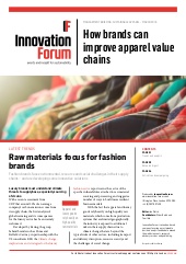 Management Briefing on Sustainable Apparel