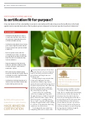 Is certification fit-for-purpose?
