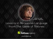 Lessons in Persuasive Language from...
